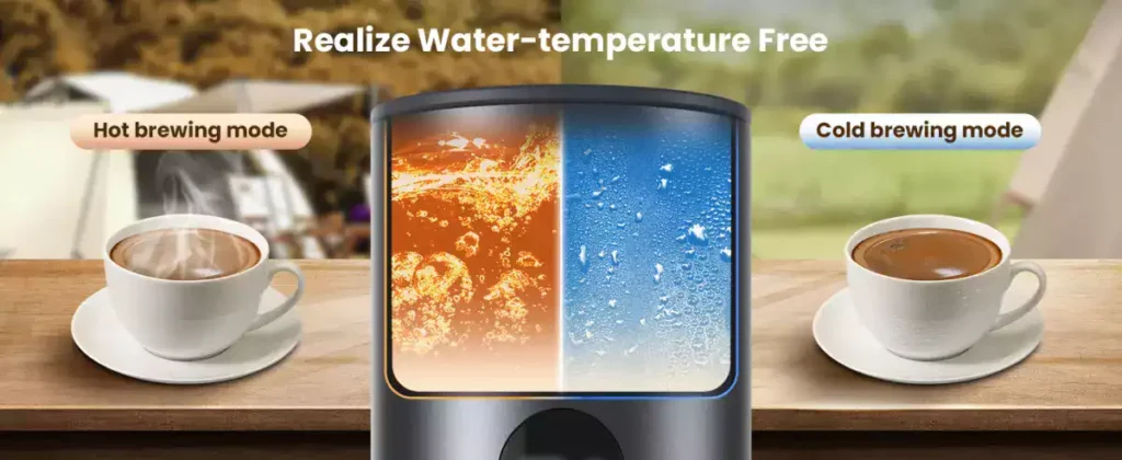 Maestri House Portable Espresso Machine  Hot and Cold Brew